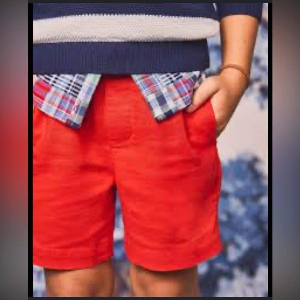 Janie and Jack Vivid Orange Kids Shorts